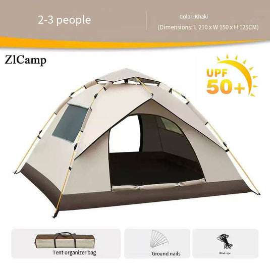 Enjoy Convenient Camping Life with Fully Automatic Quick-Opening Tent