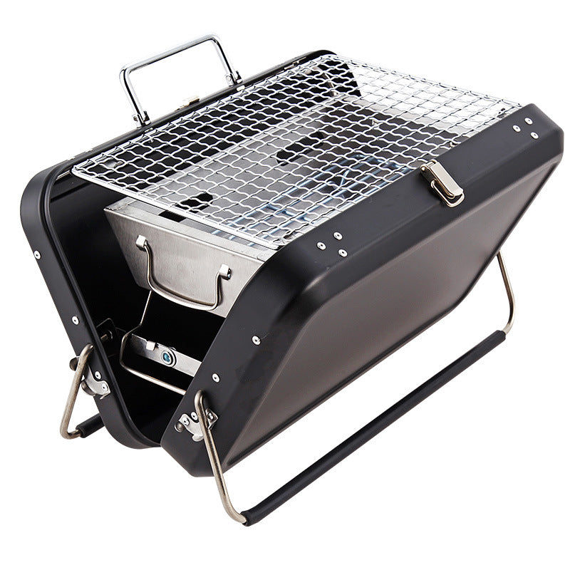 Load image into Gallery viewer, ZlCamp Folding grill Outdoor grill Portable portable stainless steel grill
