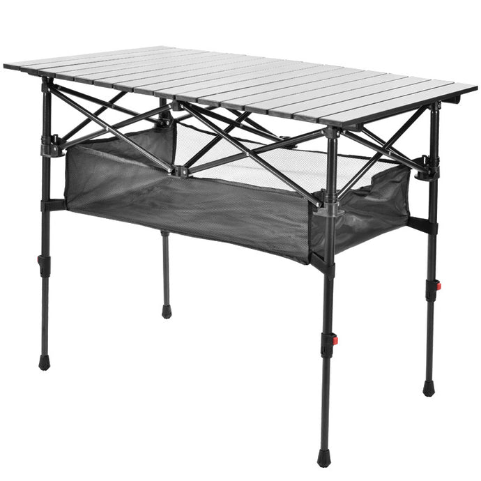 ZlCamp Outdoor folding table Lift table Portable picnic barbecue camping table Car simple aluminum table