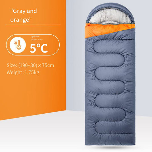ZlCamp Adult sleeping bag thickened winter outdoor camping warm car indoor office lunch break