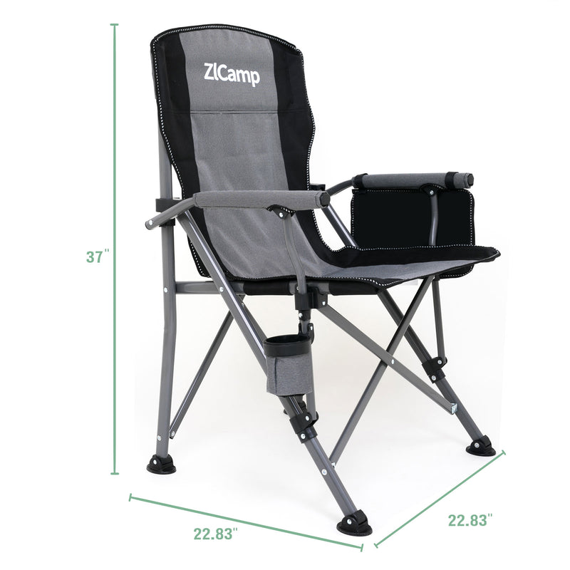 Load image into Gallery viewer, ZlCamp Outdoor folding chairs, portable beach chairs, fishing chairs, camping barbecue leisure chairs
