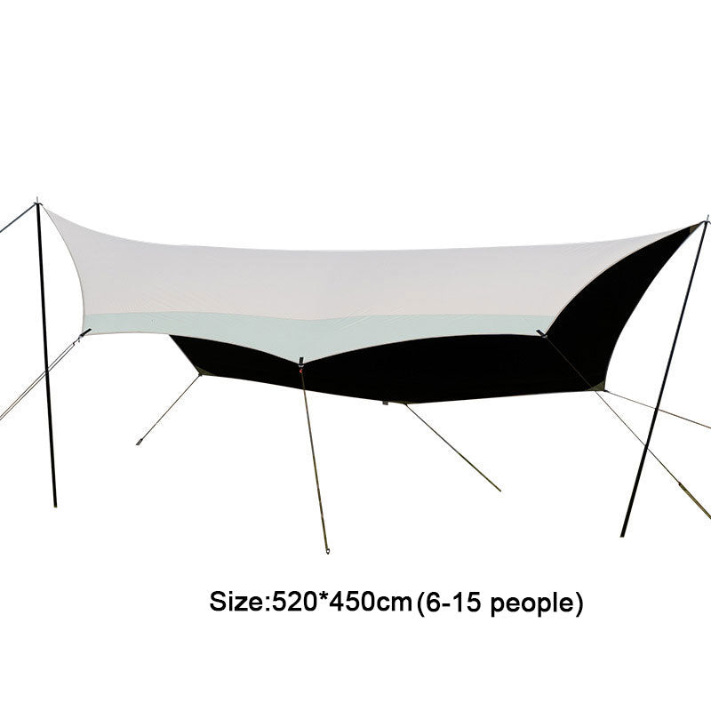 Load image into Gallery viewer, ZlCamp Outdoor beach large space sunshade tent Waterproof UV protection outdoor canopy tent

