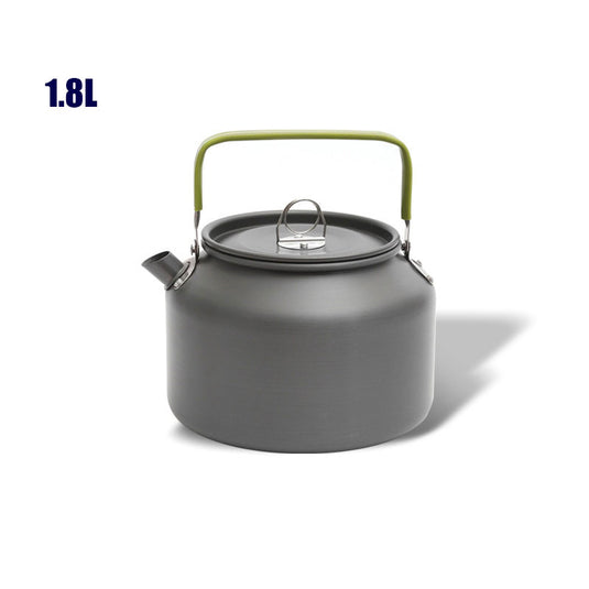 ZlCamp 0.8L/1.2L/1.8L Outdoor Camping Coffee Pot Tea Pot Mountaineering Fishing Picnic Picnic Cooking Water Pot Portable Water Pot