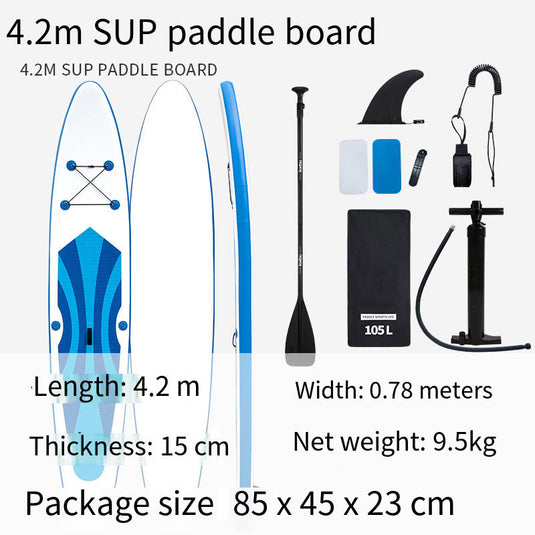 ZlCamp Inflatable paddle board Stand-up surfboard Paddleboard travel yoga wakeboard