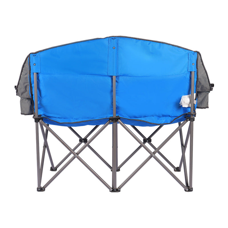 Load image into Gallery viewer, ZlCamp Outdoor double folding beach chair Camping trip Camping portable folding chair
