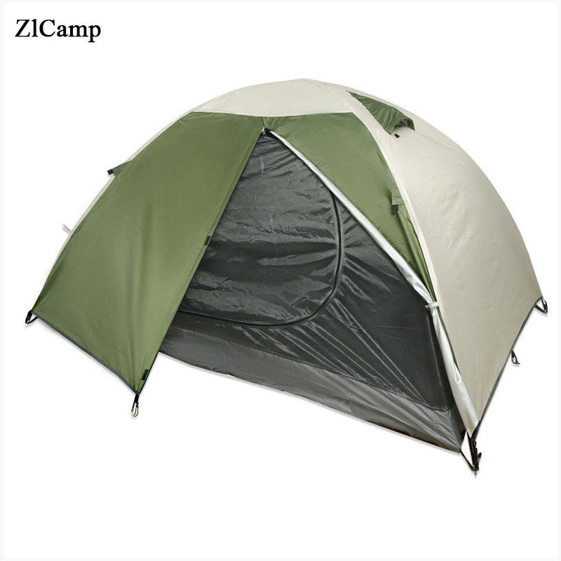 Load image into Gallery viewer, ZlCamp Outdoor camping two-person mountaineering tent portable lightweight double-layer rain and wind protection thickened mountaineers take hiking tent
