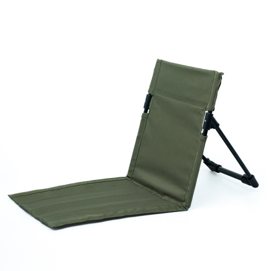ZlCamp Outdoor beach portable single back cushion chair Oxford cloth foldable leisure chair camping outdoor backrest chair Beach Chair