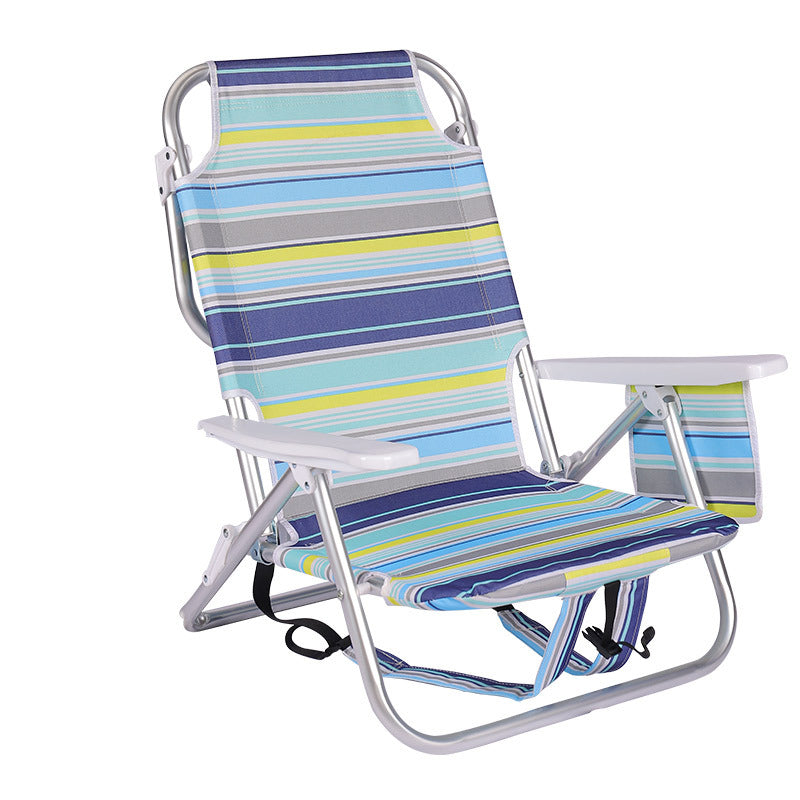 Load image into Gallery viewer, ZlCamp Outdoor folding chair Adjustable beach folding chair for sitting and lying
