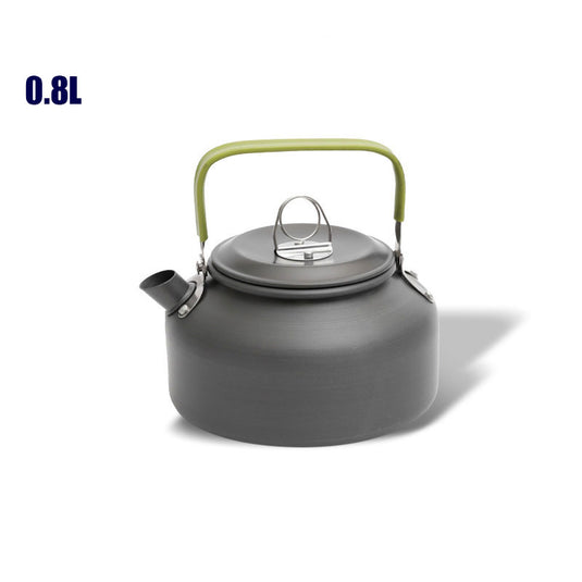 ZlCamp 0.8L/1.2L/1.8L Outdoor Camping Coffee Pot Tea Pot Mountaineering Fishing Picnic Picnic Cooking Water Pot Portable Water Pot