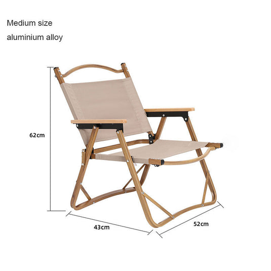 ZlCamp Outdoor camping aluminum alloy chairs, folding chairs, picnic chairs