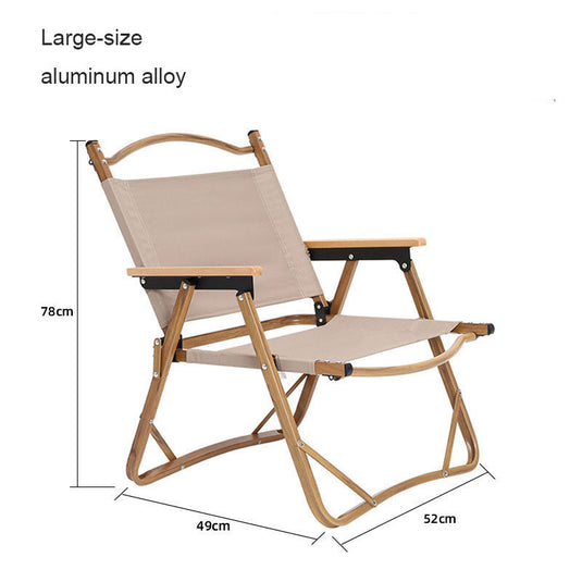 ZlCamp Outdoor camping aluminum alloy chairs, folding chairs, picnic chairs