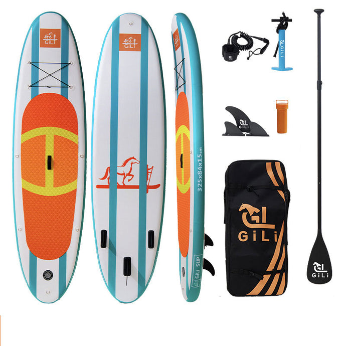 ZlCamp Standing up inflatable foldable SUP paddle board Adult surfboard Water racing paddleboard